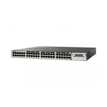 Коммутатор Cisco Catalyst WS-C3750X-48PF-S (некондиция, не работает PoE на одном порту)